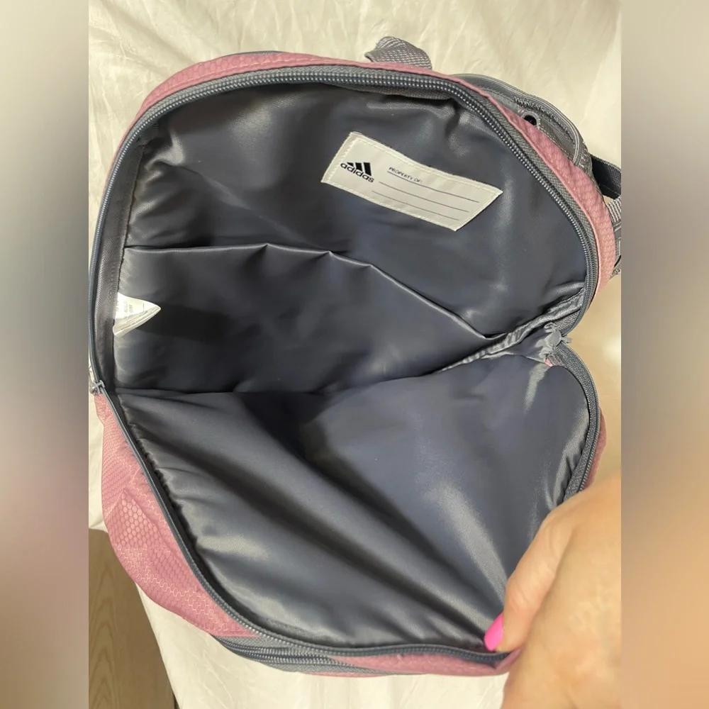 New Adidas Orchid Purple Prime Slingback‎ Backpack